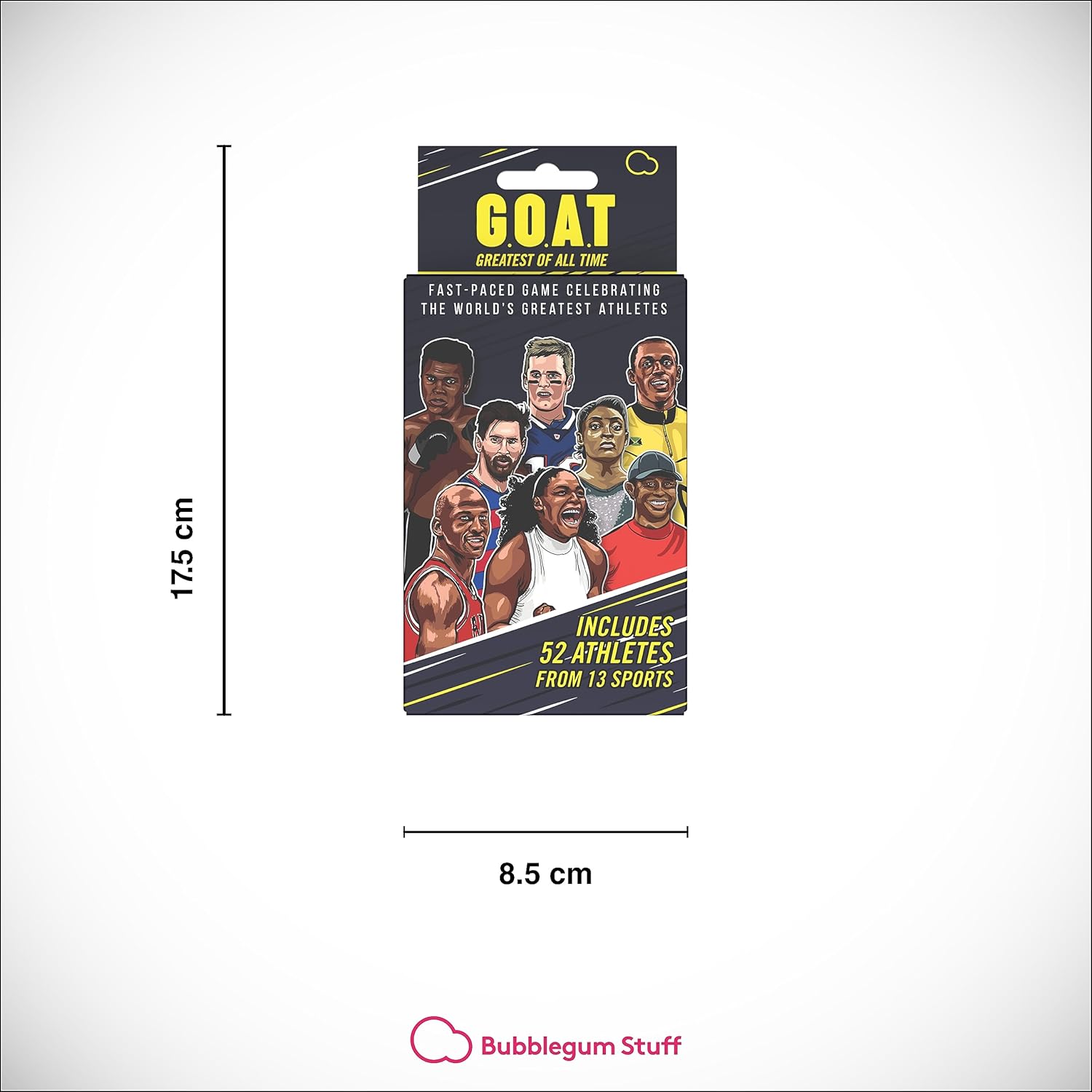 Goat Game - Speedy Sporting Spoons Card Game - Collect A Set and Snatch A Trophy - Fast and Fun Game - Suitable for Family, Kids, Teenagers & Adults