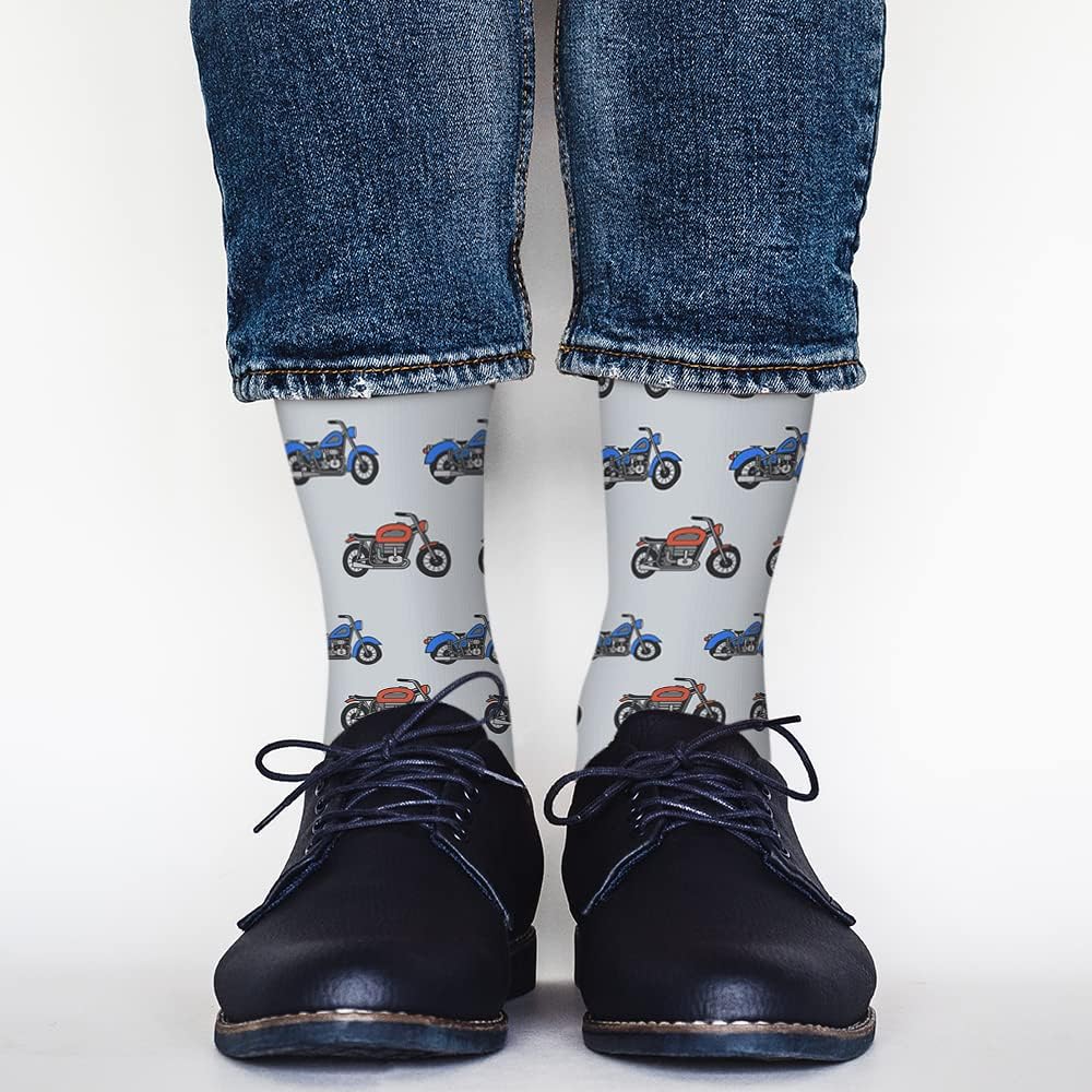 AOYEGO Cute Dogs Funny Socks Cartoon Parisian Dachshund Novelty Casual Crew Socks Contrast Color Design for Women Men Gift - Image 5