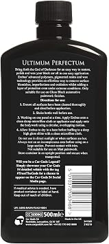 Car Gods Black Carnauba Wax Polish, Pigmented Formula 3 in 1 Removes Surface Oxidation, Blemishes and Minor Scratches, 17 Fl Oz