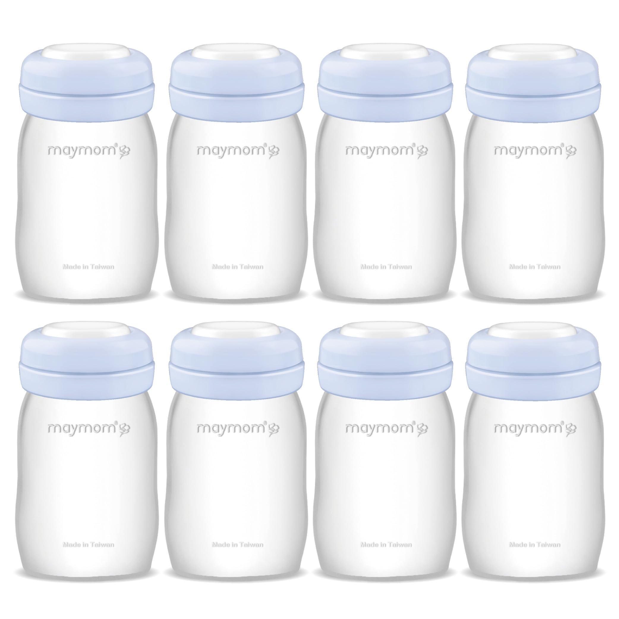 Maymom Wide Neck Breastmilk Collection n Storage Bottle 5.4 oz; Re-markable SureSeal Disc. Fits Spectra S2 Spectra S1 9 Plus.