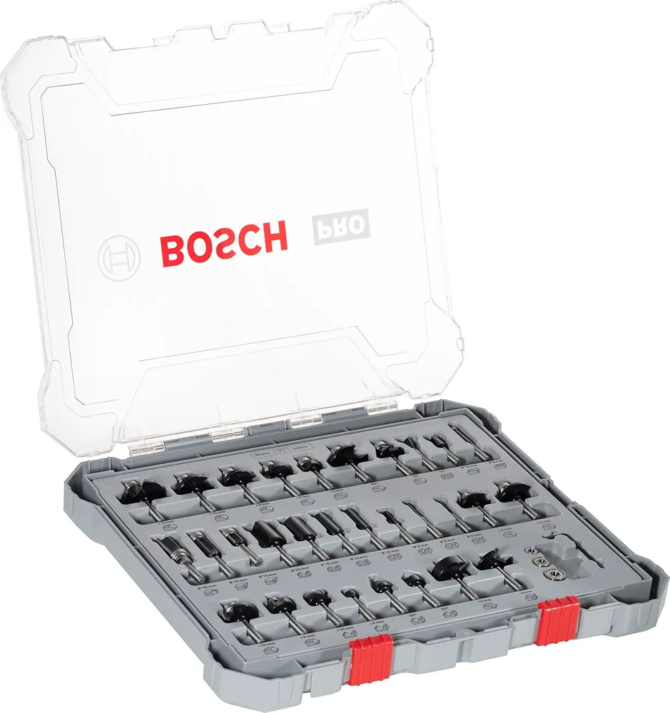 Amazon | ボッシュ(BOSCH) ルーター・トリマービットセット(30種・30本