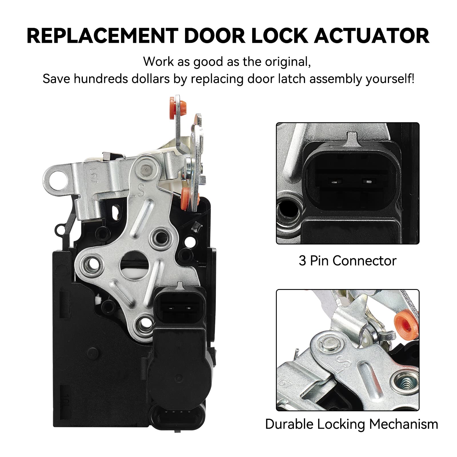 NewYall Trunk Liftgate Tailgate Door Lock Actuator Latch