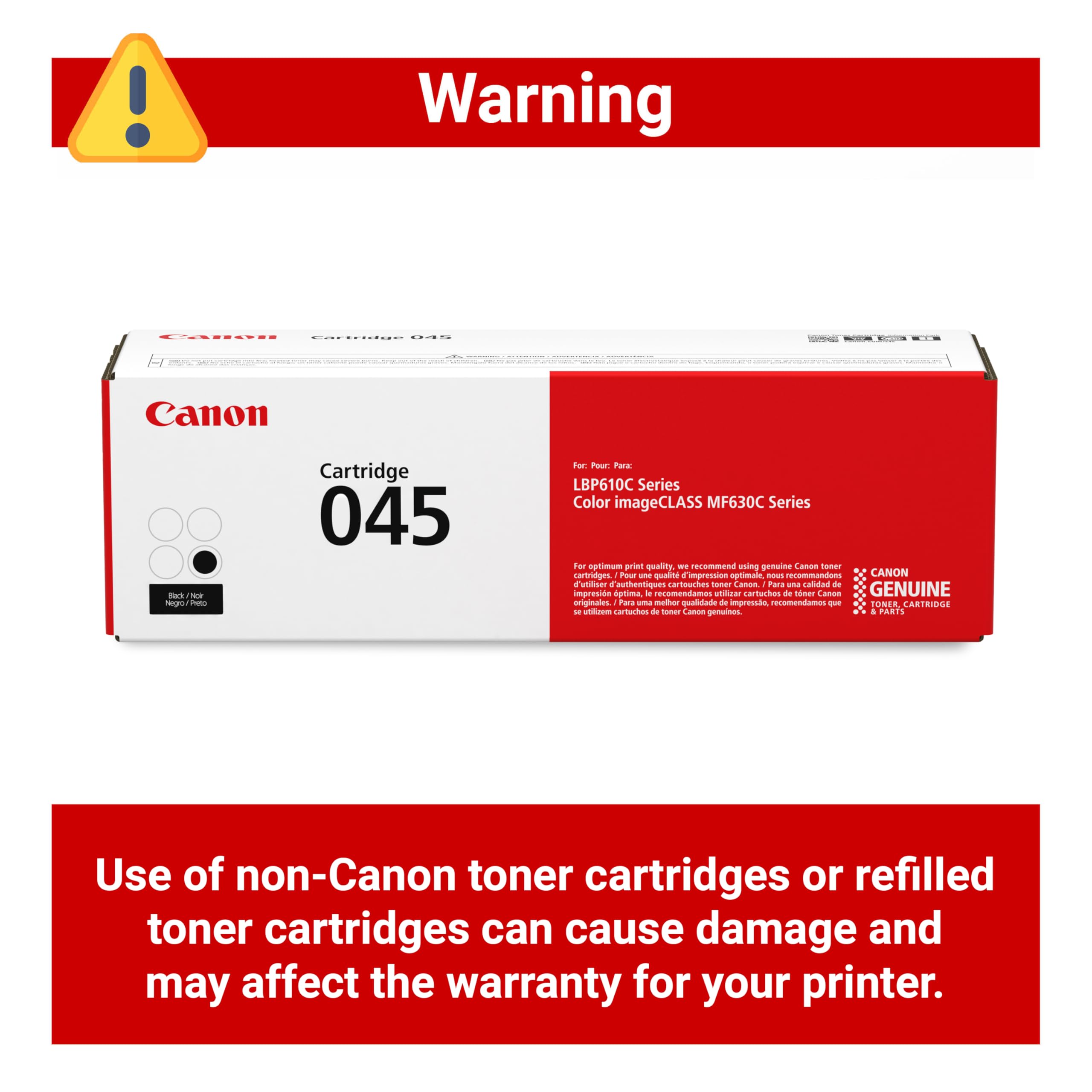 Amazon | Canon オリジナル045トナーカートリッジ ブラック
