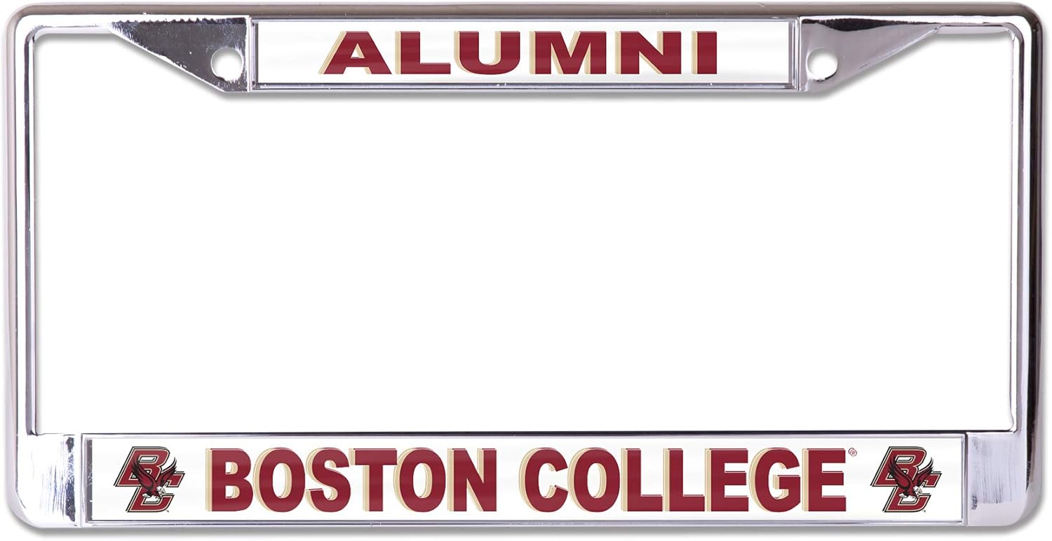 Boston College Alumni Chrome License Plate Frame
