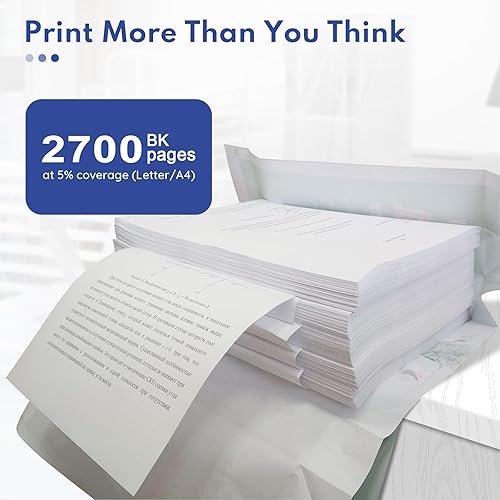 Miniatura 3 de Cartucho de tóner negro 125A | Reemplazo para tinta de impresora HP Color CP1215 CP1515n CP1518ni, Color MFP CM1312 CM1312nfi | CB540A - Paquete de 2