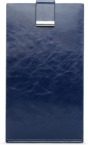 Miniatura 4 de Huztencor cartera de cuero con bolsillo para tarjeta de crédito bloqueo RFID, billetera, funda para tarjetas para mujer Credit Card Holder, RFID