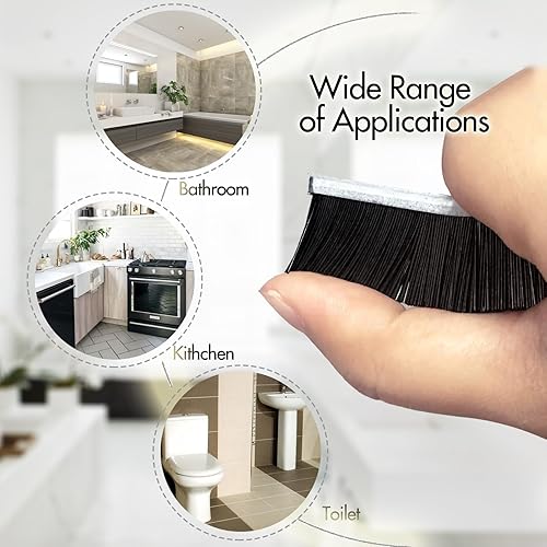 Miniatura 4 de FAILUN Cepillo de limpieza de huecos, cepillo de limpieza de hendiduras de cerdas duras, cepillo multifuncional adecuado para limpiar superficies de