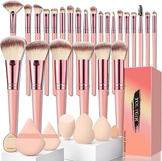 Juego de 32 brochas de maquillaje profesional...