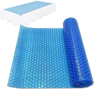 Coberturas de piscina para piscinas acima do solo, 260 × 160 cm, uso solar de piscina térmica, use o sol para aquecer piscina, aquecedor solar de piscina