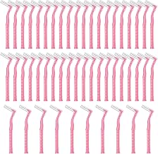 50 Stück Interdentalbürsten - Bürsten für Zahnzwischenräume, Zahnzwischenraumbürsten 0,6mm, zwischenraumbürsten zähne Rosa, Zahnzwischenräume Reinigen (0,6mm)