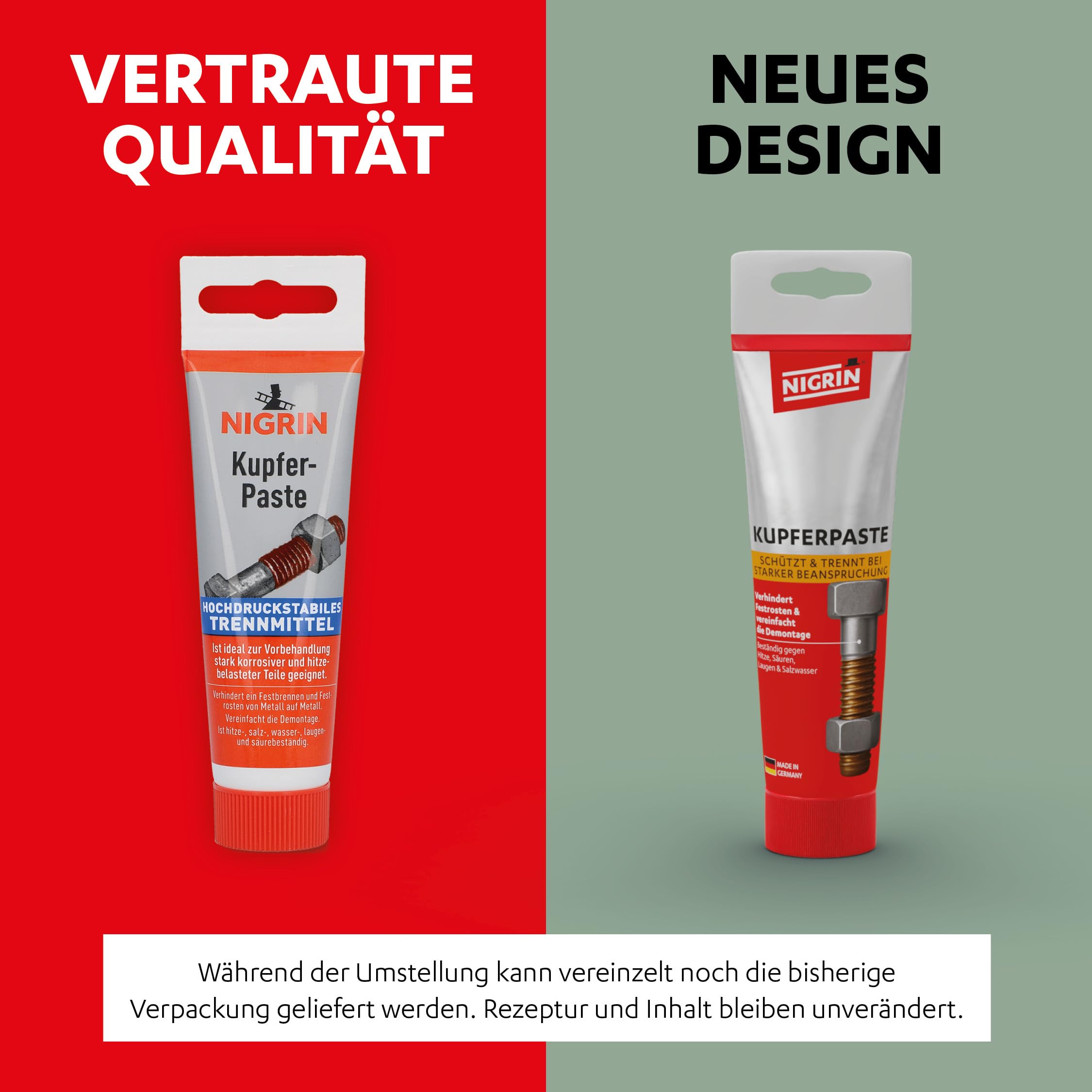NIGRIN Kupfer-Paste, ideal zur Vorbehandlung, hochdruckstabiles Trennmittel, 50 g – Ansicht 2