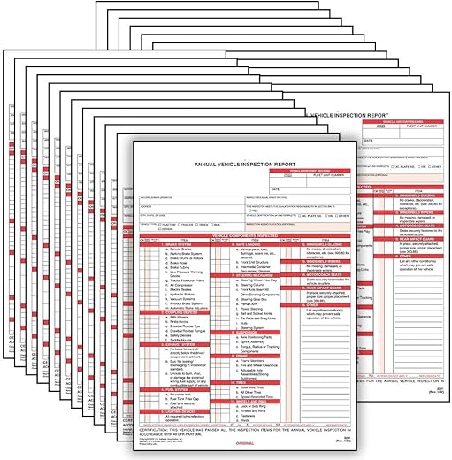 9-MP-25 J.J. Keller Carbon Annual Vehicle Inspection Report