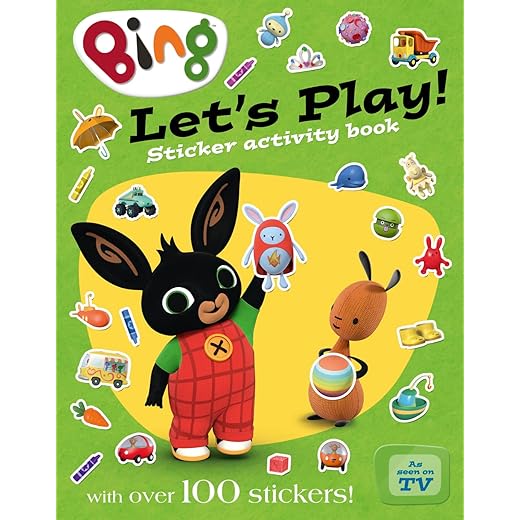 Let's Play sticker activity book