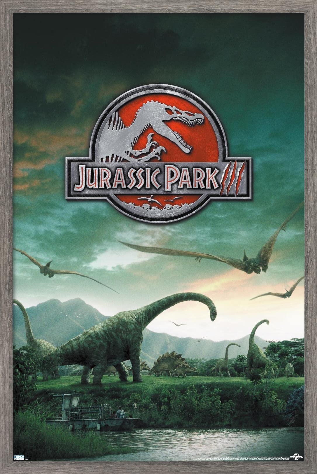 ウルフギャング，サンフランシスコ DINOSAURS ポスター(1983年) Amazon.com: Trends International Jurassic Park 3 - Dinosaurs Wall
