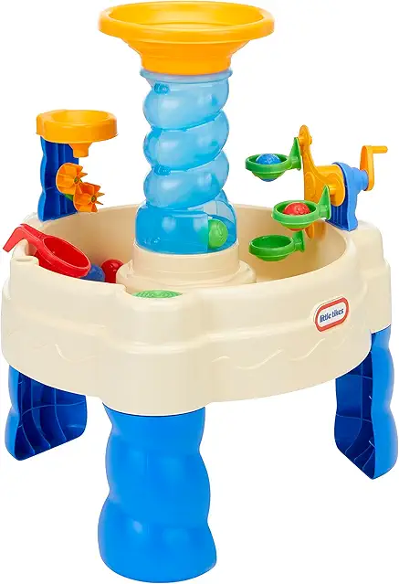 Little Tikes Spiralin' Seas Waterpark Play Table, Multicolor