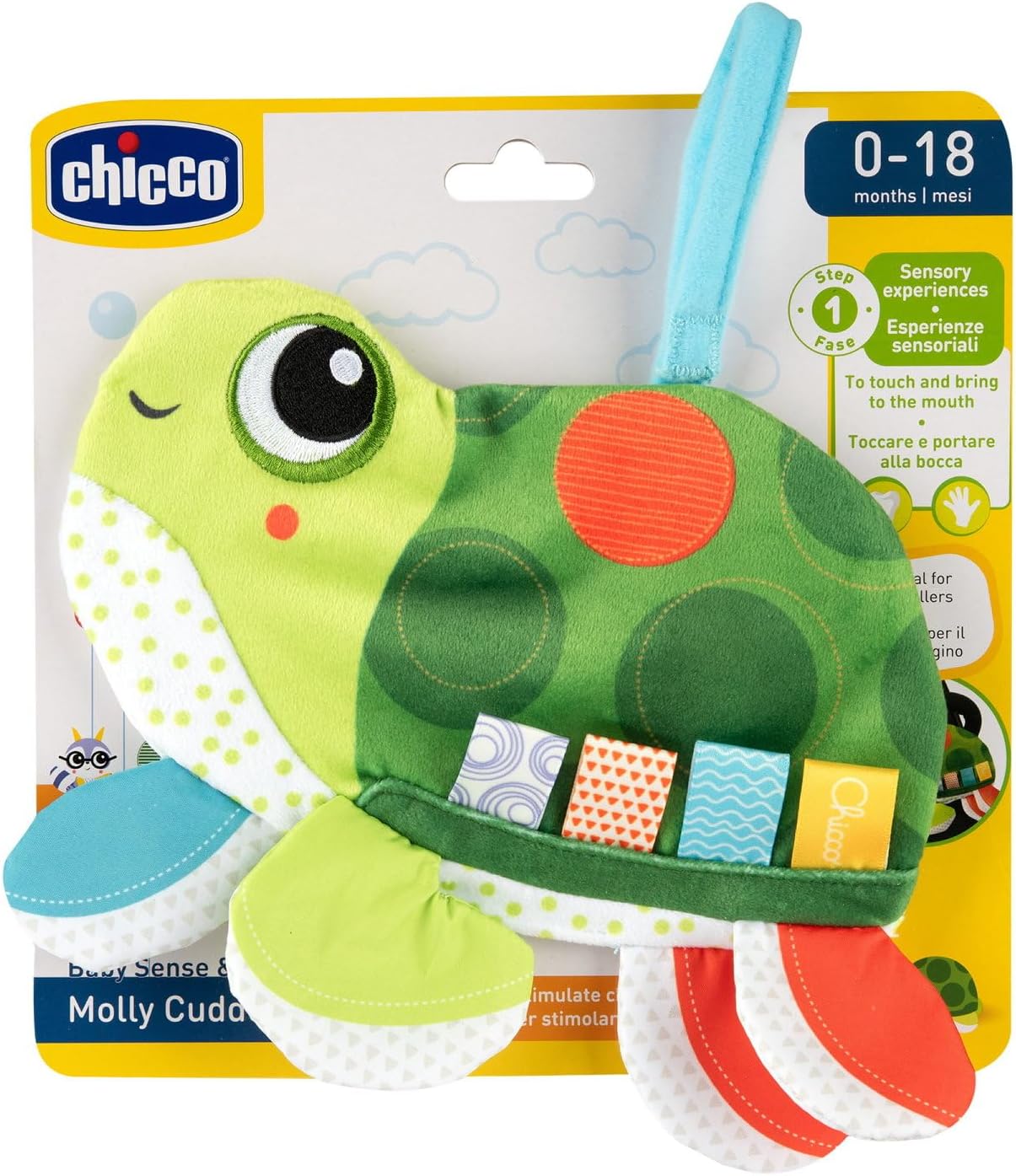 Chicco - Rassel Stroller Toy, 00011631000000, Multi-Coloured