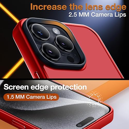 Miniatura 628 de Yriklso Strong Magnetic Case for iPhone 11 [Compatibilty with MagSafe] Protective Shockproof Cover Phone Case for iPhone 11 6.1" Frosted Purple