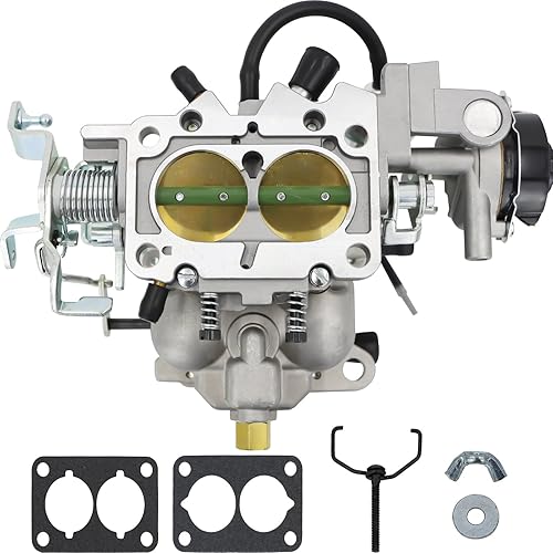 Carburador Jeep 258 de alto rendimiento para Jeep BBD 6 CYL 4.2L 258CU con estrangulador automático. Perfecto para carburador Jeep Cj7 1983. Kit de