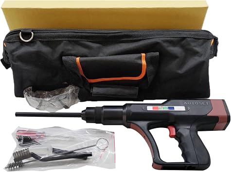 WEKEN Fully Automatic Powder Actuated Tool for Insulation Plugs | Foam board fastening, concrete and masonry use, low recoil, lightweight handling, 50150 mm plugs
