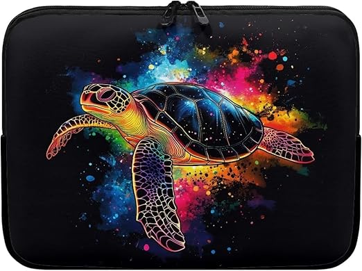 Amazon.com: TSOVTHRID Sea Turtle Print Computer Sleeve Universal Fit 10-17 inch Tablet ...