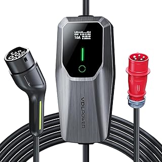 Sponsored You’re seeing this ad based on the product’s relevance to your search query.Learn more about this advertisement VDLPOWEREU Type 2 Charging Cable 11 kW, EV Charger Three-Phase CEE 16A | 5M Mobile Wallbox Charging Station Adjustable Current and Setting Start Time for All Electric Vehicles EV PHEV IEC 62196-2 Plug