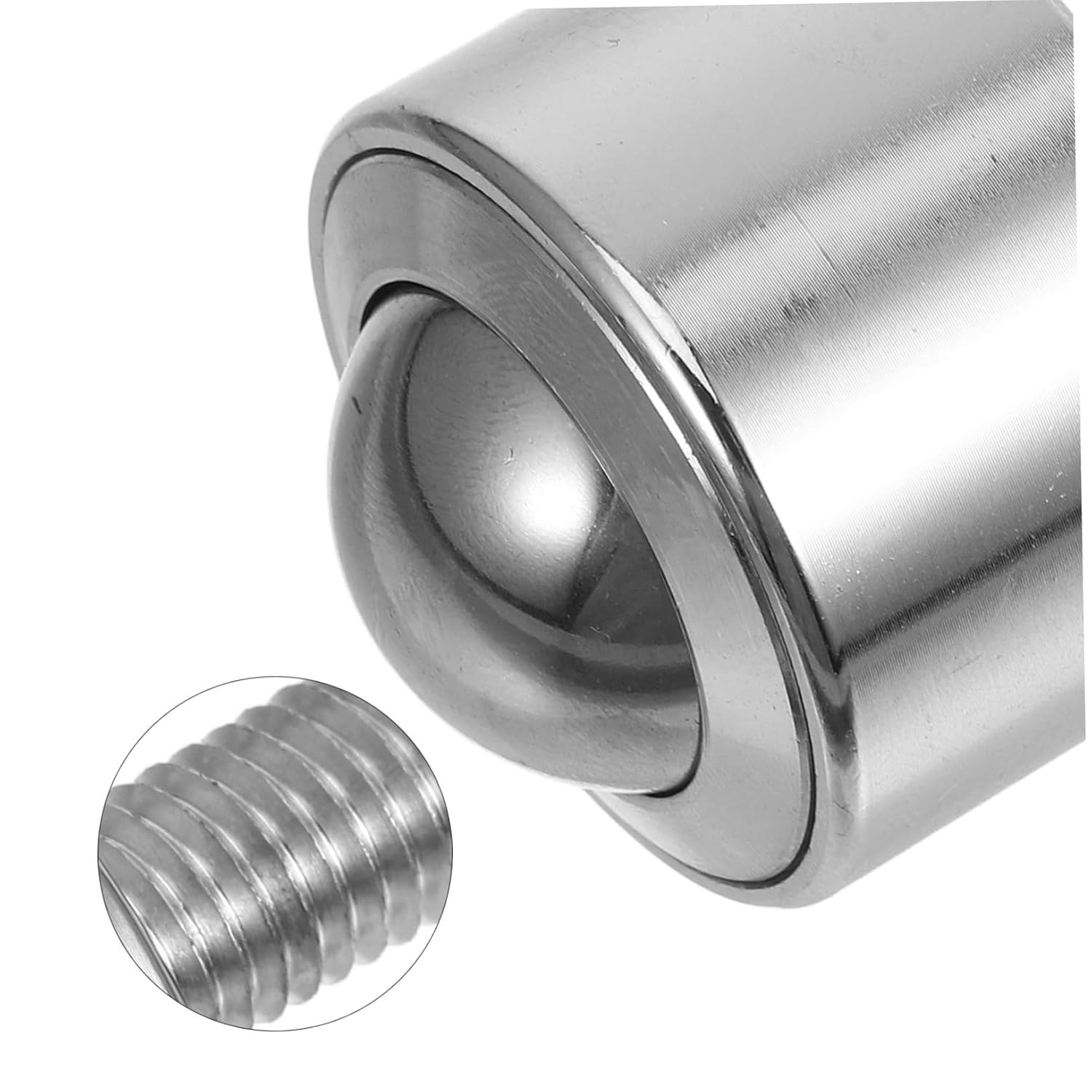 Threaded Ball Transfer Bearing Caster Roller Ball Transfer Units for Industrial Commercial Use for Smooth Movement Easy Installation Load Capacity