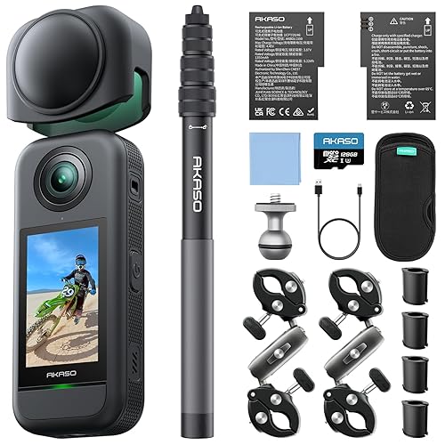 AKASO 360 Weatherproof 360° Action Camera - 5.7K 360 Video