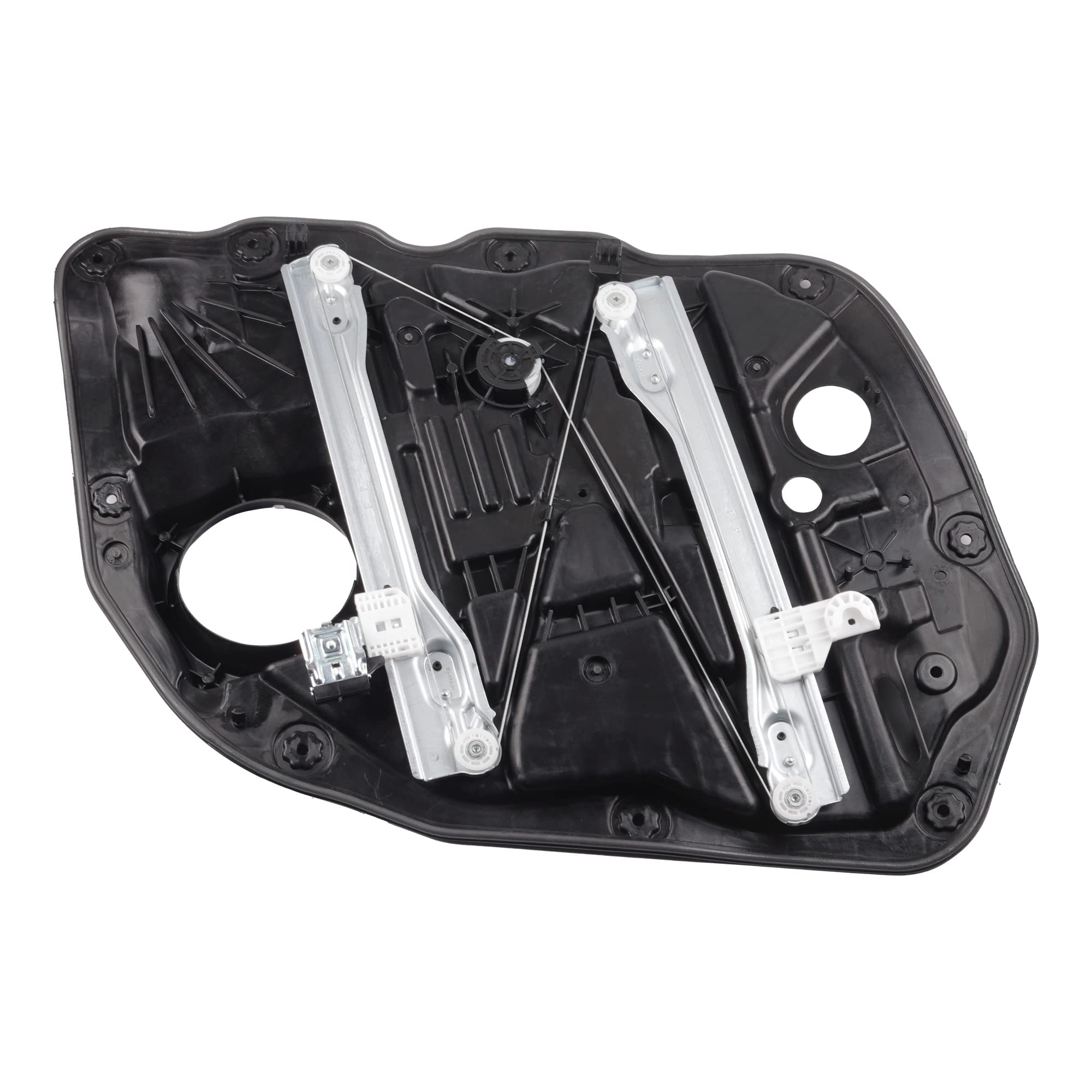Dasbecan Front Right Passenger Side Power Window Regulator Compatible with 2014 2015 Kia Optima 2.0L 2.4L Replaces 82481-2T510 82481-4C500 Without Motor