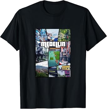 Colombia Antioquia Medellin City TEE - South America T-Shirt