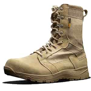 Amazon.com | Zivopah Tactical Boots for Men Military Work