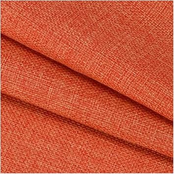 Fabric Patches Flax Patches for Furniture Repair Patch Self Adhesive Upholstery Patches for CouchesOrange,7.8X11.8