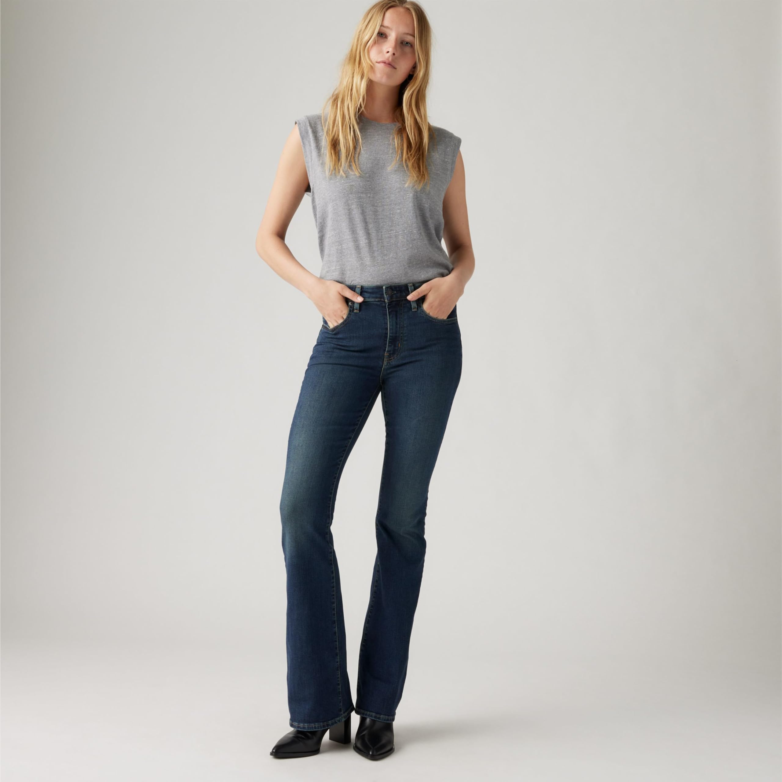 Levi's 726 Hr Flare Blue Swell – Bild 2