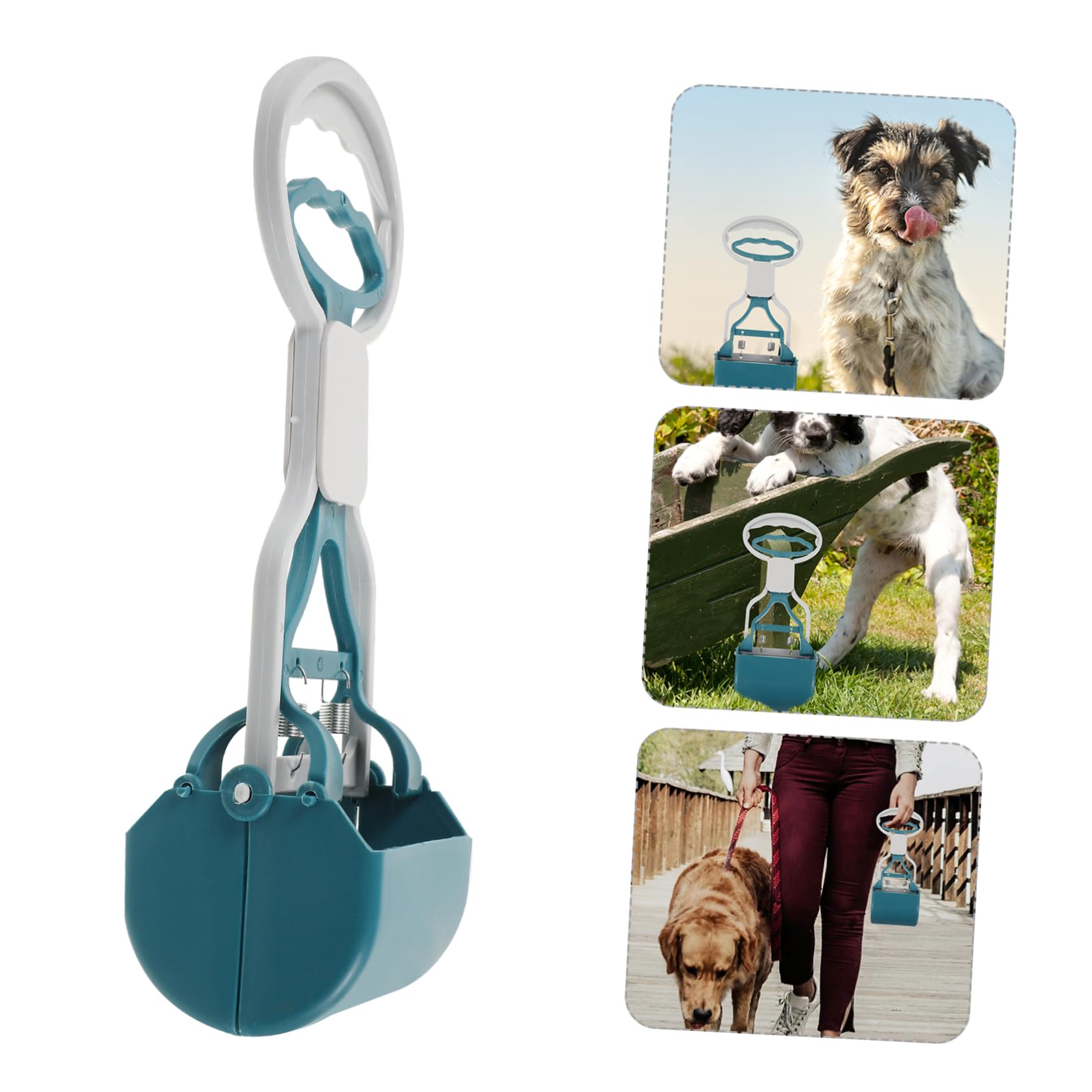 Supvox 5stücke Hunde-kotgreifer Robustem Ergonomischer Griff Platzsparendes Design Für Große Und Kleine Für Spaziergang Gartenreinigung
