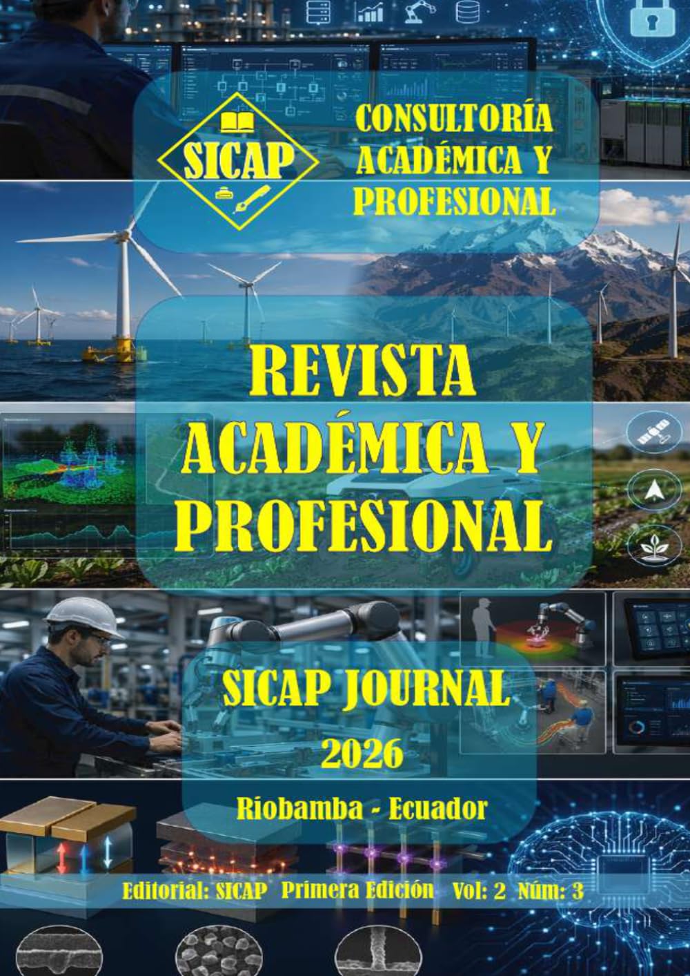 SICAP JOURNAL E1V2N3: AUTOMATIZACIÓN INDUSTRIAL, SISTEMAS INTELIGENTES Y TECNOLOGÍAS EMERGENTES: PERSPECTIVAS APLICADAS PARA AMÉRICA LATINA