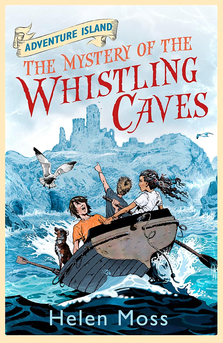 Adventure Island The Mystery of the Whistling Caves by Helen Moss PAPERBACK