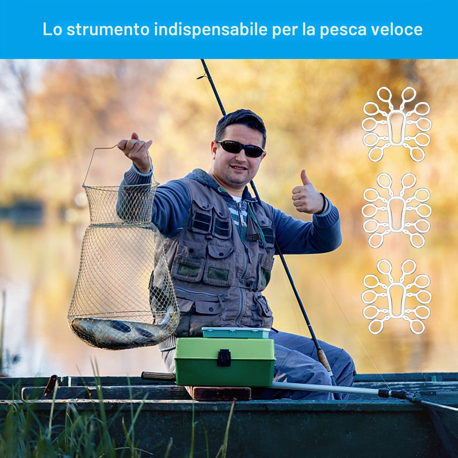Realure 150 Pz Pellet Bait Bander, 6 mm Micro Fasce per Esche per la Pesca, Fasce per Pellet, Micro Esche Anelli in Gomma, Anello di Gomma per il Fissaggio Rapido di Esche, Pellet, Falene d'Api, Verme
