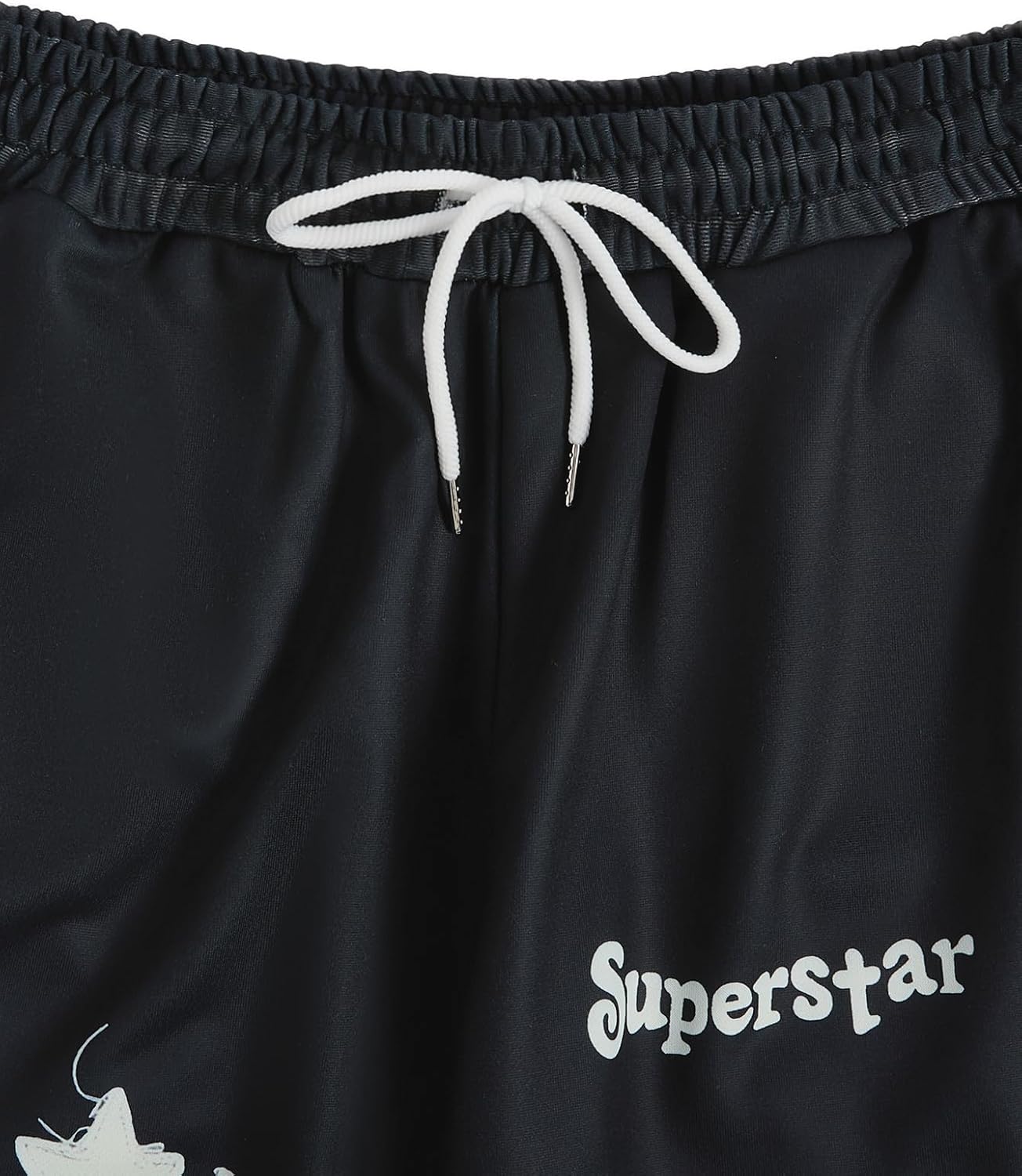 Men's Flared Sweatpants Y2k Letter Graphic Joggers Streetwear - Image 4