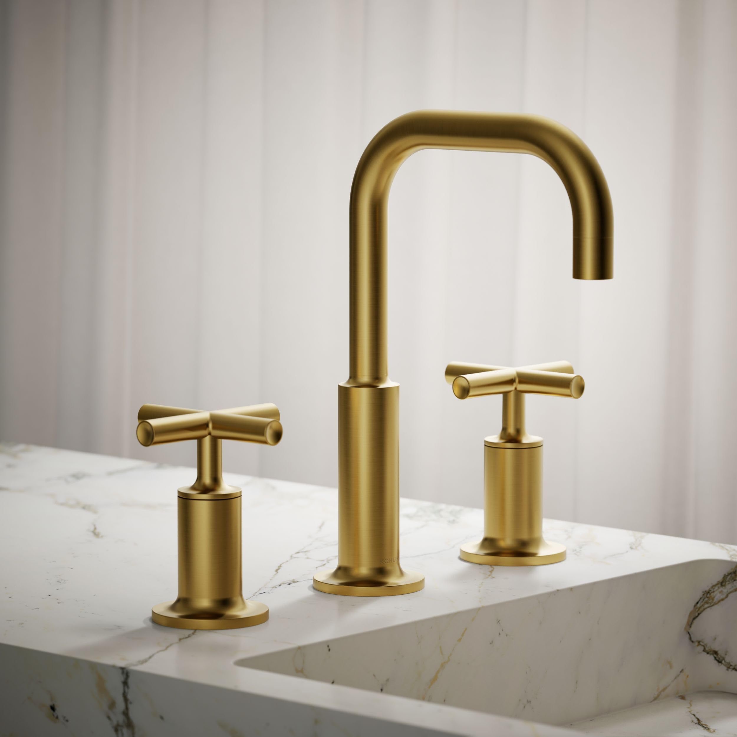Grifo Lavabo De Baño Perillas Cruzadas Dobles General... | Envío Gratis