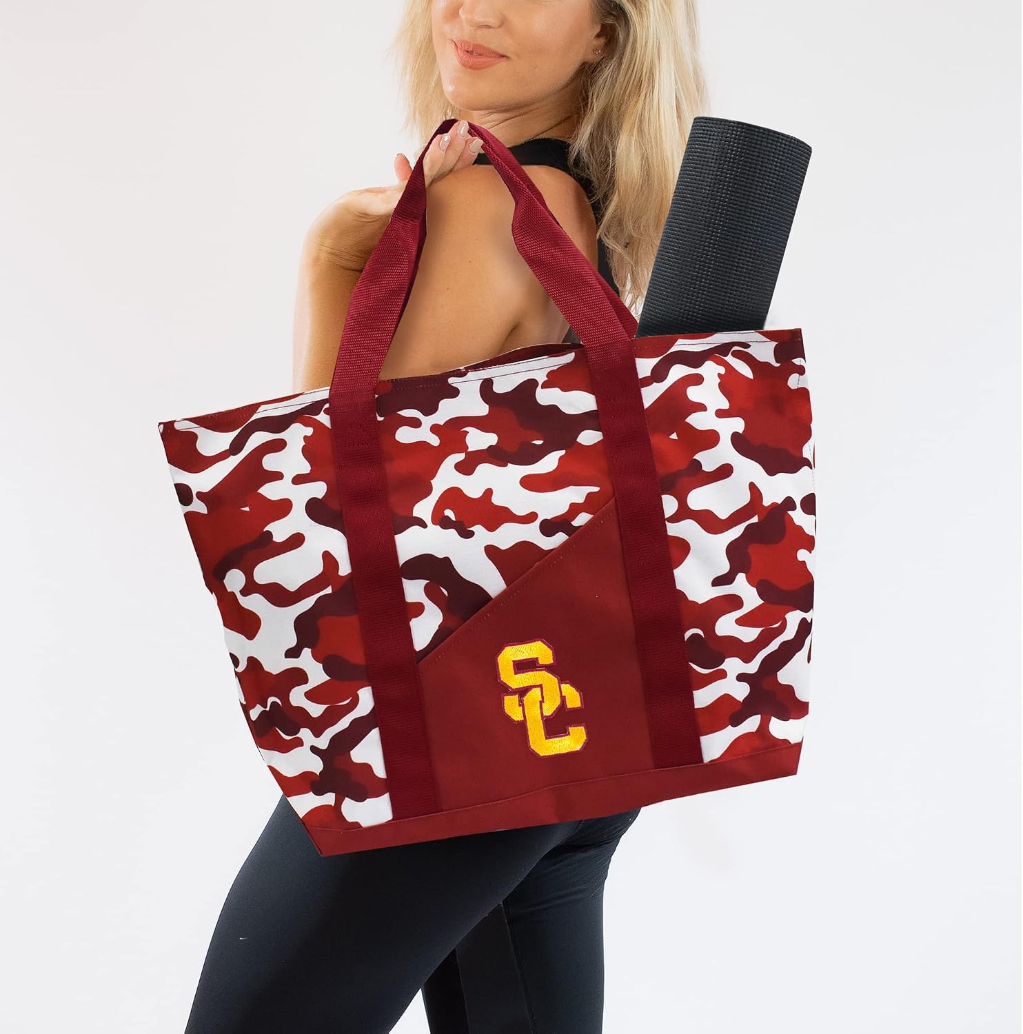Littlearth Unisex NCAA Super-Duty Camo Tote