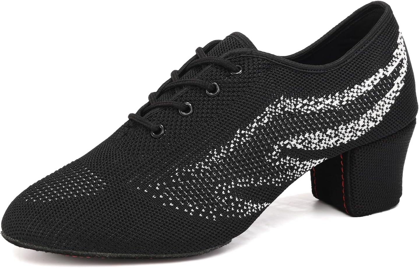 Latin Dance Shoes Women Lace up Ballroom Salsa Tango Practice Teaching