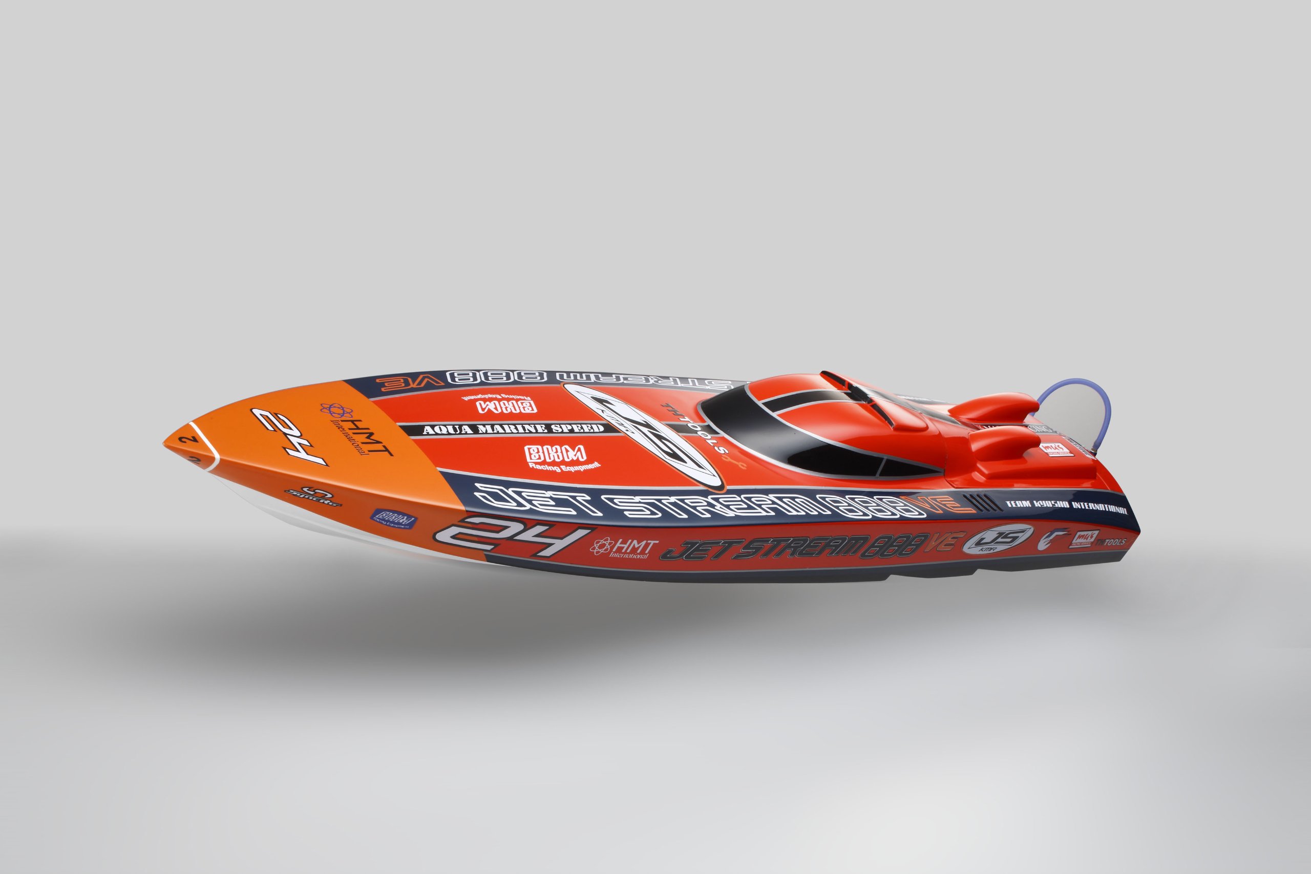JET STREAM 888 VE 船体　ボート　高出力 Kyosho 40232RSB EP Jet Stream 888 VE Ready Set Boat : Amazon