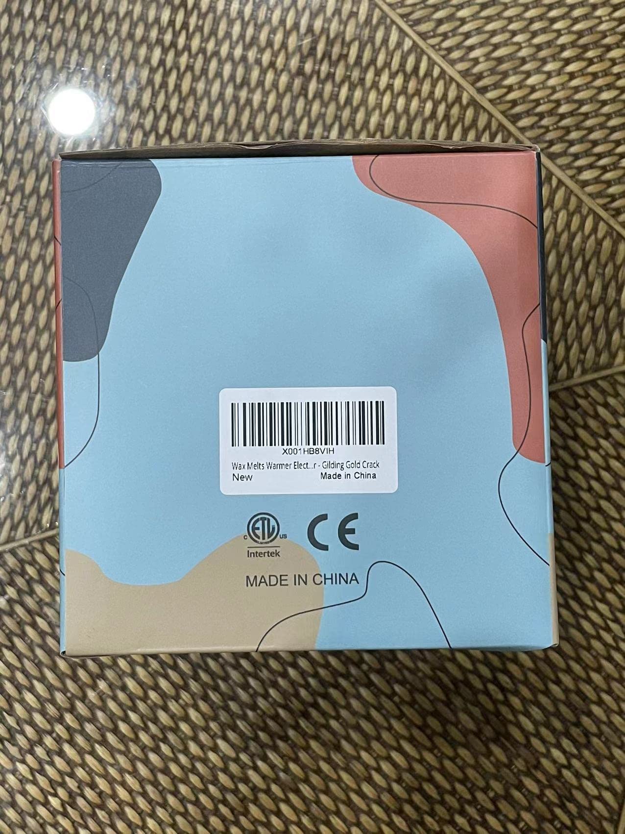 Electric Candle Wax Melt Warmer - Ceramic Oil Burner 3-in-1 Candle Wax Cube Tart Melter Warmer Scented Fragrance Aroma Burner for Home Office Bedroom Aromatherapy Spa Gift & D??cor