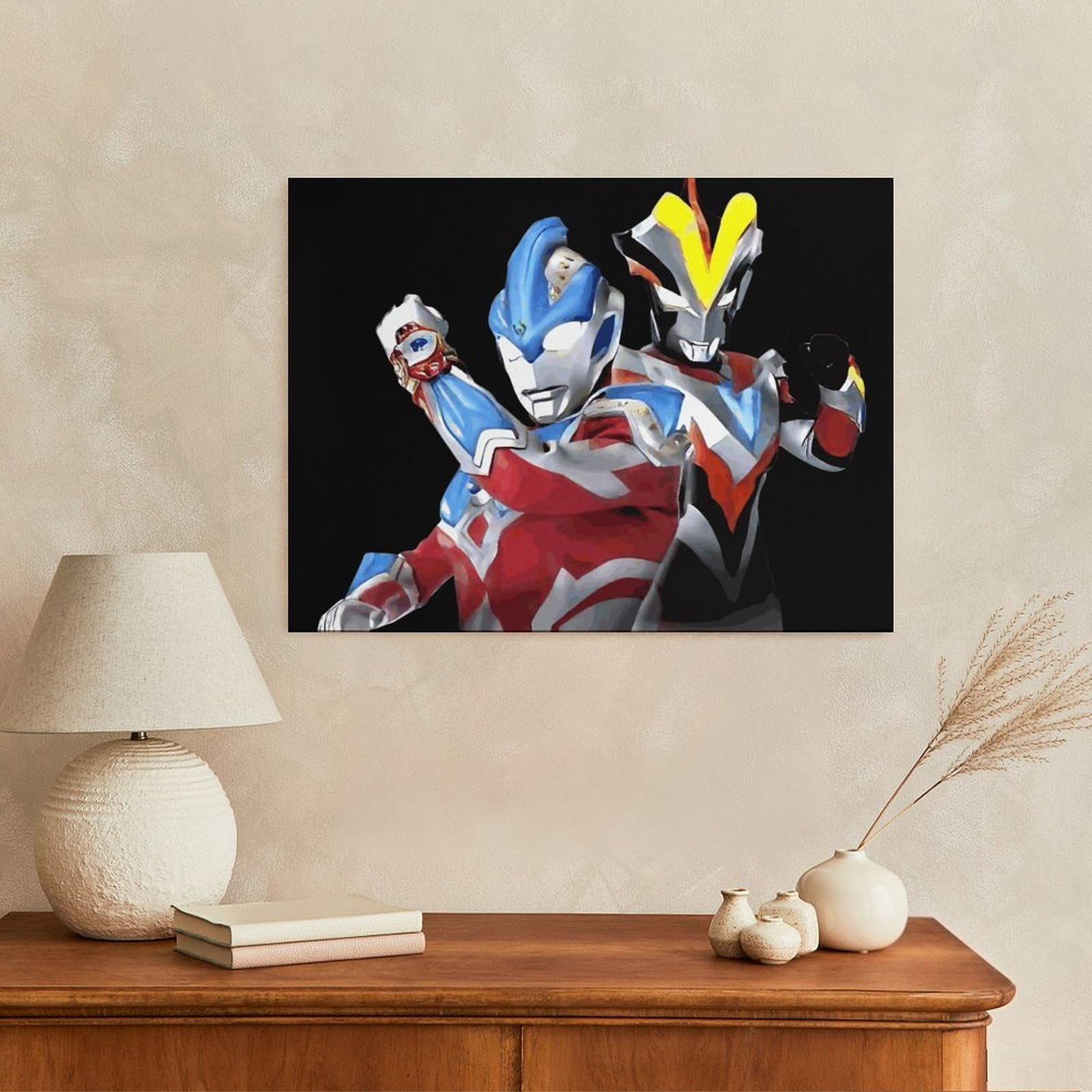 Amazon.co.jp: アートパネル ウルトラマンギンガ アートポスター