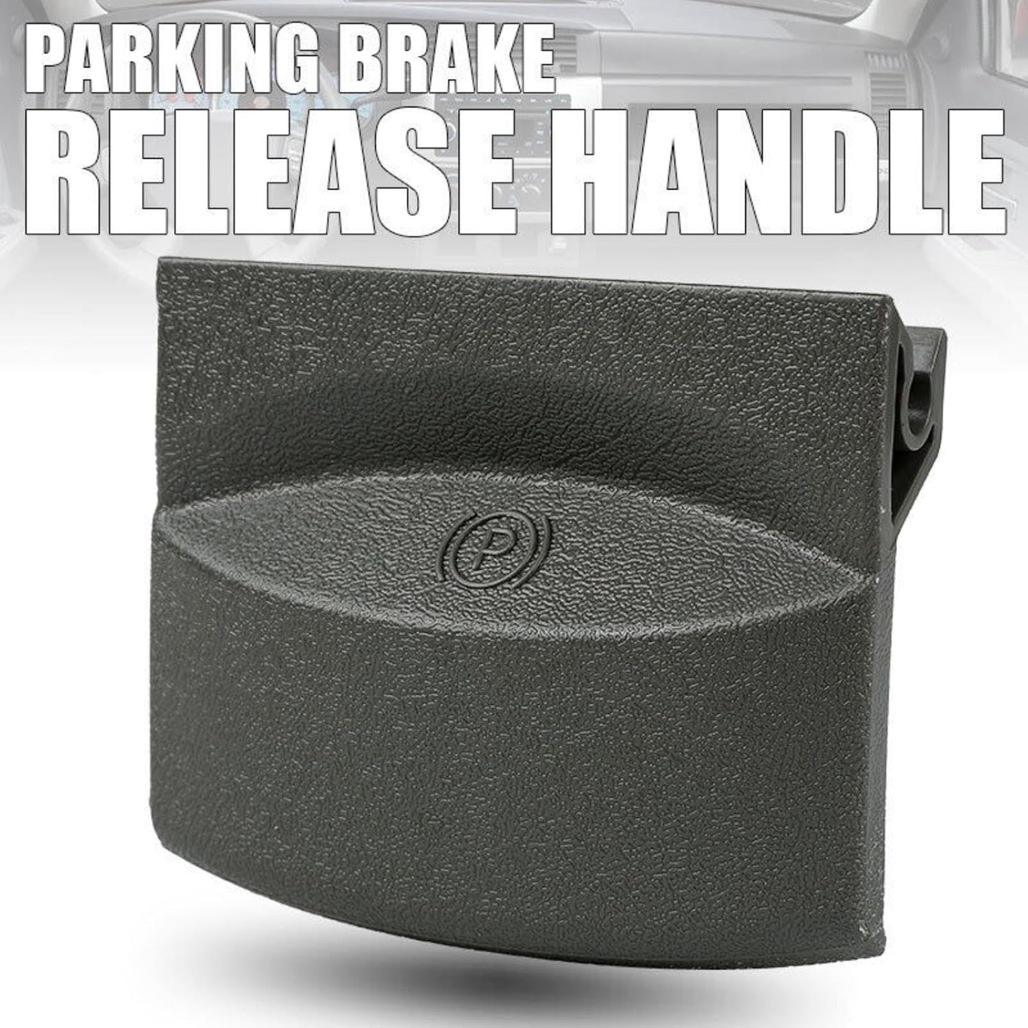 Car Parking Brake Release Handle for Dodge Durango Dakota 2005-2007 Models for Mitsubishi Raider 2006-2007 1CM30XDHAA（Grey）