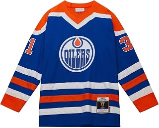 Mitchell & Ness M&N Blue Line Grant Fuhr Edmonton Oilers 1986 Jersey - M