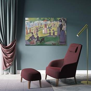 ジョルジュ・スーラ、【春のサン・ヴァンサン通り】、新品高級額 額装付 813ydF4NDHL._AC_UL210_SR210,