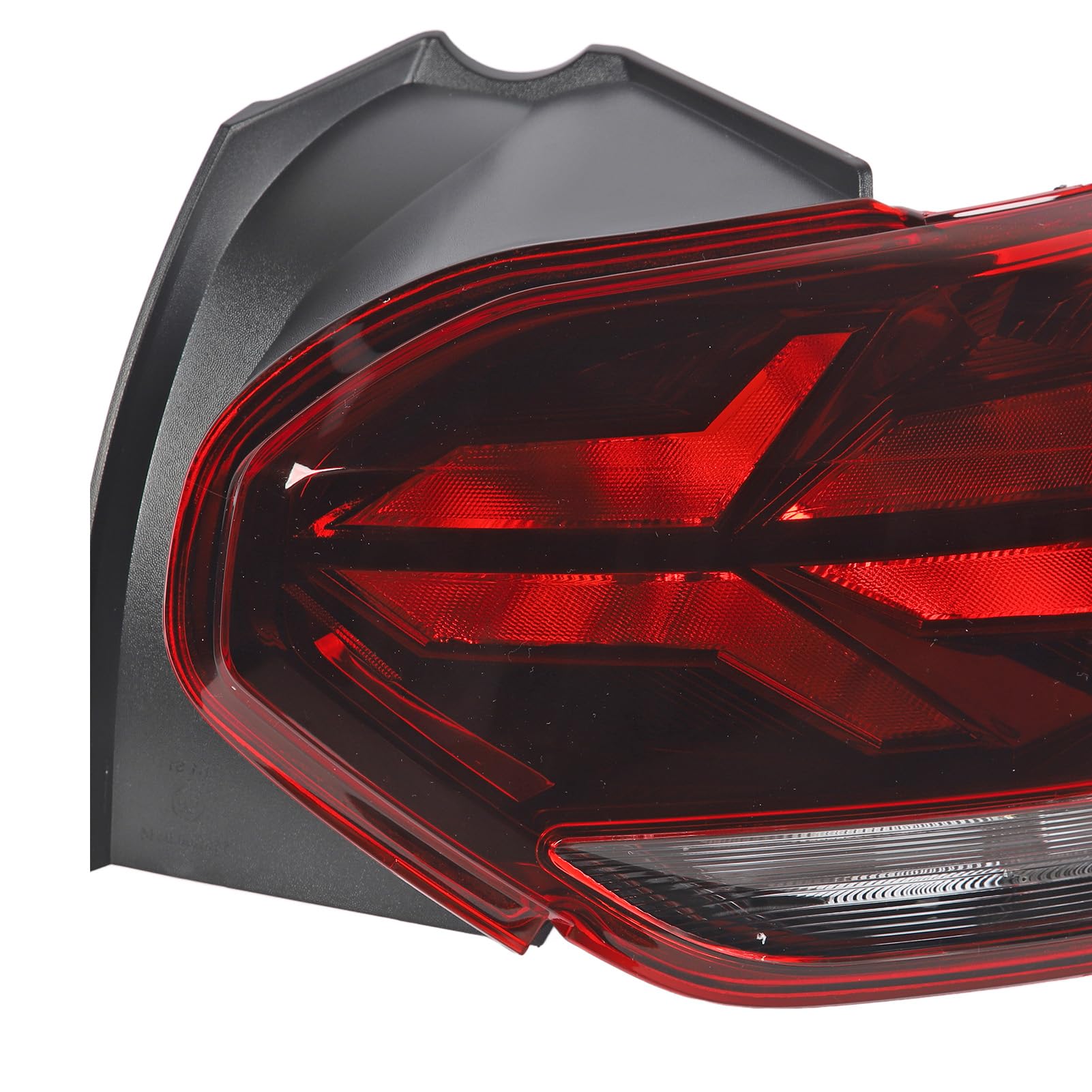 Obudowa Lampy Tylnej ABS PMMA PC Zespół Lampy Tylnej dla Sandero MK3 2021 Plus Stepway MK3 2021 Plus Łatwa Instalacja Odporna na Zarysowania Obudowa Tylnego światła (Po prawej: 265501832R)