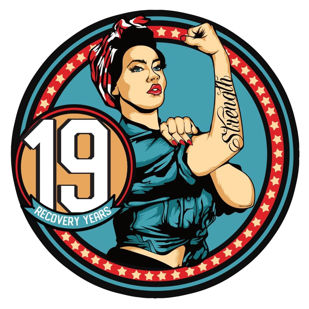 Rosie Recovery Strength Recovery Medallion AA Chip in Years 1-50 (Year 19)