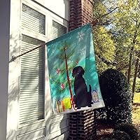 Vista 25 de Caroline's Treasures BB4243GF Bandera de jardín con texto en inglés «Merry Christmas» con texto en inglés «Merry Christmas», bandera decorativa