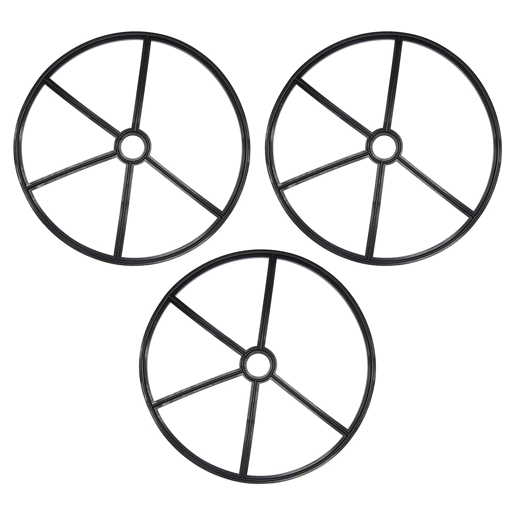 3 PCS 271148 G-417 2-Inch Diverter 5 Spoke Gasket Replacement for Pentair HiFlow Pool and Spa Multiport Valve-image-31